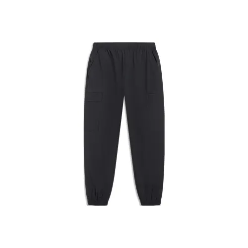 Лайнер Sports Lifestyle Collection China Culture Collection Вязаные Тренировочные Штаны Мужские Черные