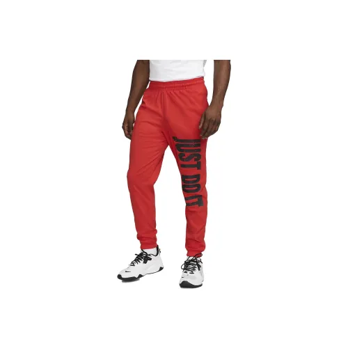 Nike Red Men's Knitted Training Pants Nike Красные Мужские Вязаные Тренировочные Штаны