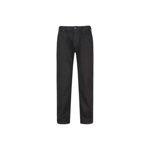 EMPORIO ARMANI Деним Черные Мужские Джинсы