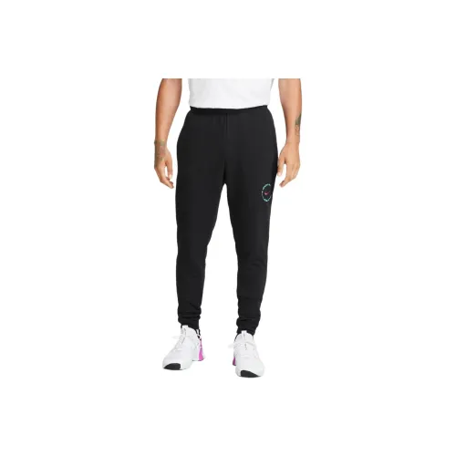 nike Dri Fit D.Y.E. Вязаные тренировочные брюки мужские черные