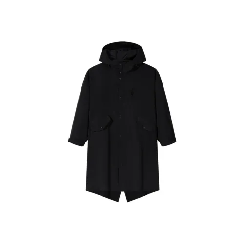 GXG Черный Мужской Тренч