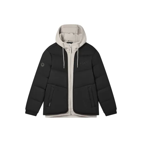 FILA Глубокий Черный Мужской Пуховик