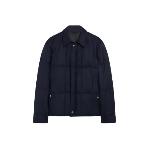 Dunhill FW23 Куртки и Пальто Мужской Ink