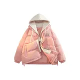 Розовый + Светло-Серый [Шапки и Кепки]