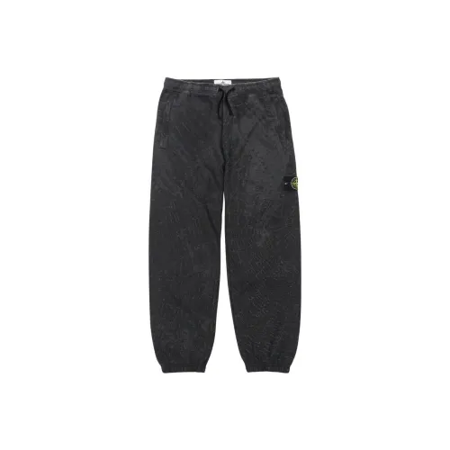 Supreme X STONE ISLAND FW23 Co Бренд Унисекс Вязаные Тренировочные Брюки
