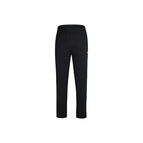 Mizuno ESSENTIAL Series Черные Мужские Вязаные Тренировочные Штаны