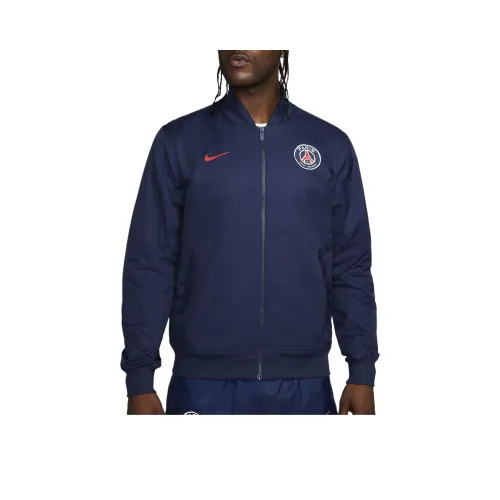 Nike Paris Saint Germain FW24 Куртки и Пальто Мужской Морской Синий