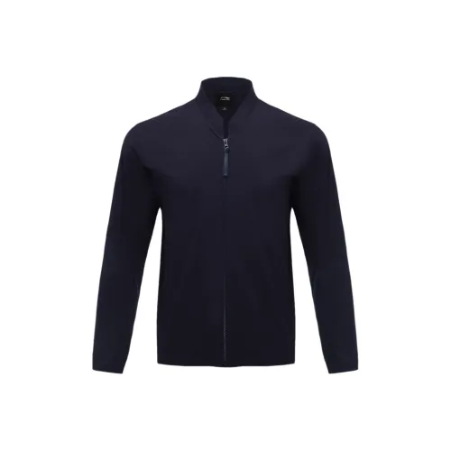 LI NING 1990 Куртки и пальто Мужской Внешний Космический Синий