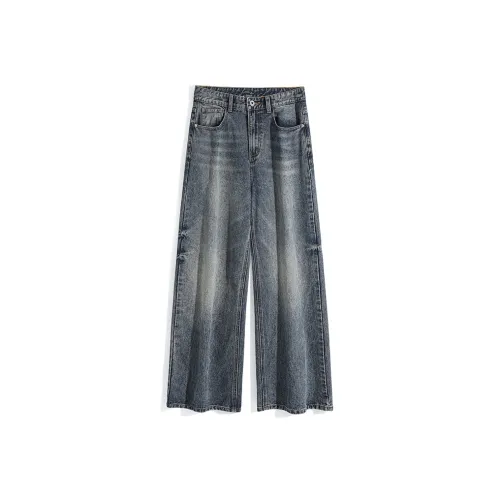 WOLF CODE Синие Унисекс Джинсы