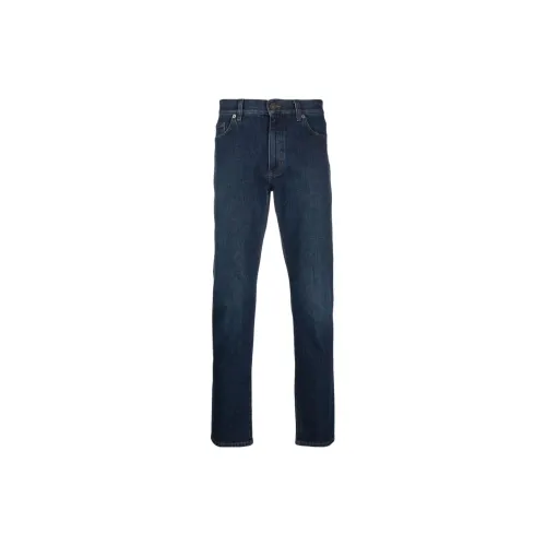 Ermenegildo Zegna Индиго Мужские Джинсы