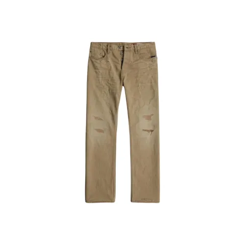 Джинсы STAR RAW хаки для мужчин