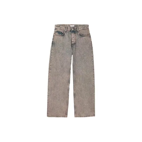 Sandro Розовый Серый Мужские Джинсы