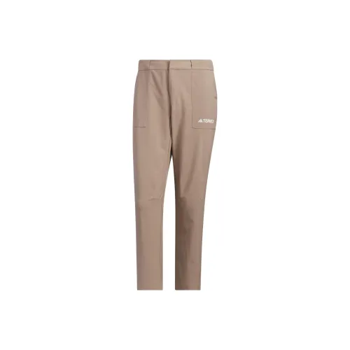 Adidas Вязаные Тренировочные Штаны Мужские Розовые Коричневые