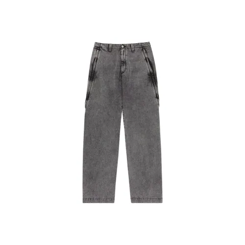 MM6 Maison Margiela совместный бренд FW24 Джинсы Мужские Черные