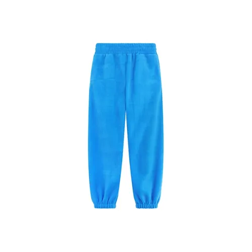 WE11DONE Blue Unisex Вязаные Спортивные Штаны