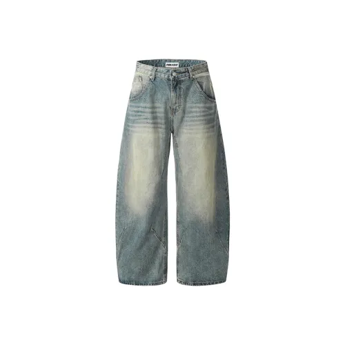 Pirkadat Синие Унисекс Джинсы