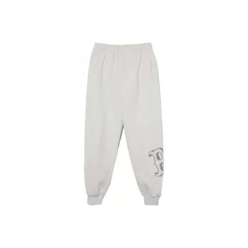 Mlb Base Logo Вязаные Тренировочные Штаны Унисекс Light Фотиния Серый