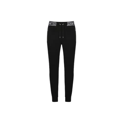 BALMAIN Черные Мужские Вязаные Спортивные Штаны