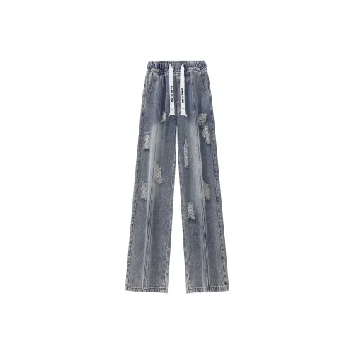 SAME FLOW Унисекс Джинсы