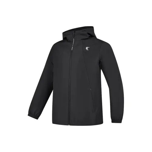 QIAODAN Тренчкот Мужской Черный