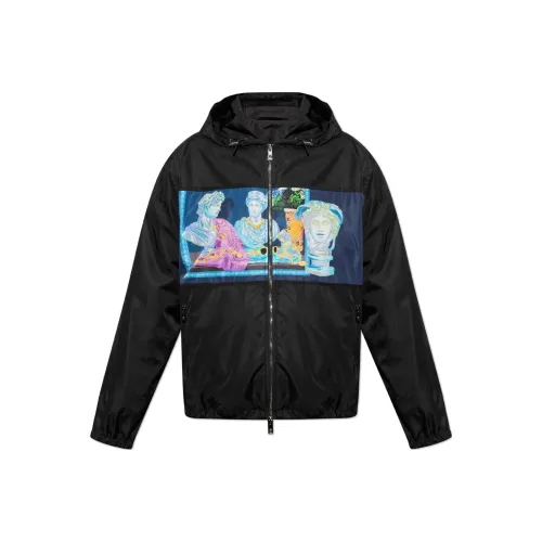 FANSIZHE SS25 Куртки и Пальто Мужской Черный