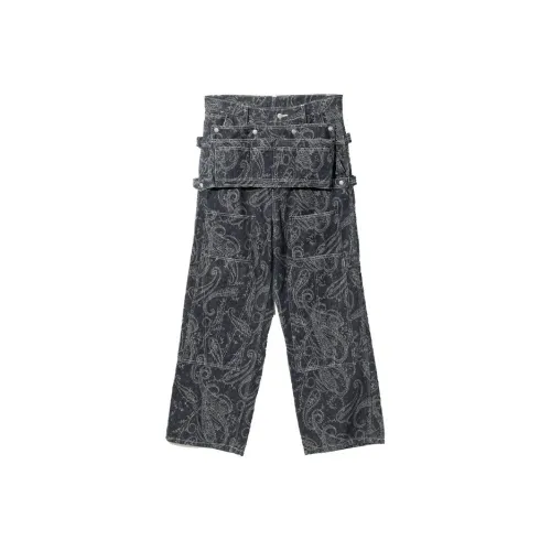 Needles Серые Унисекс Джинсы