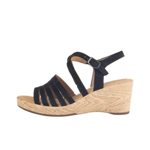 Gabor Мода One Ремешок Сандалии Женские Черные