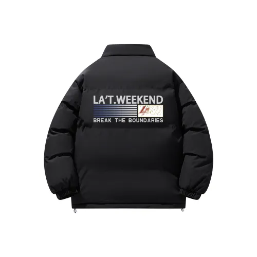 LA'T.WEEKEND Хлопковый пуховик унисекс