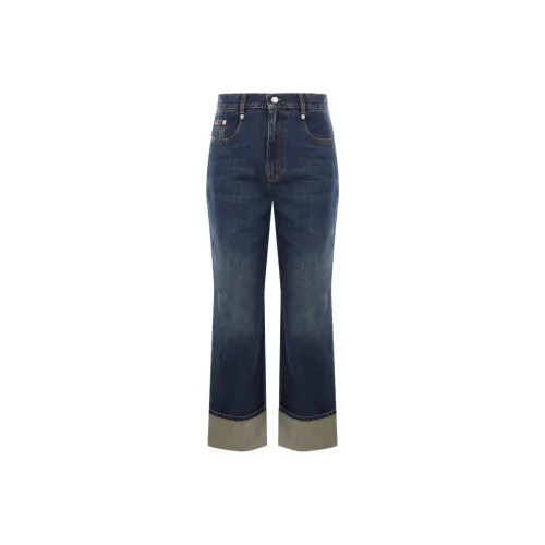 Alexander McQueen Индиго Унисекс Джинсы