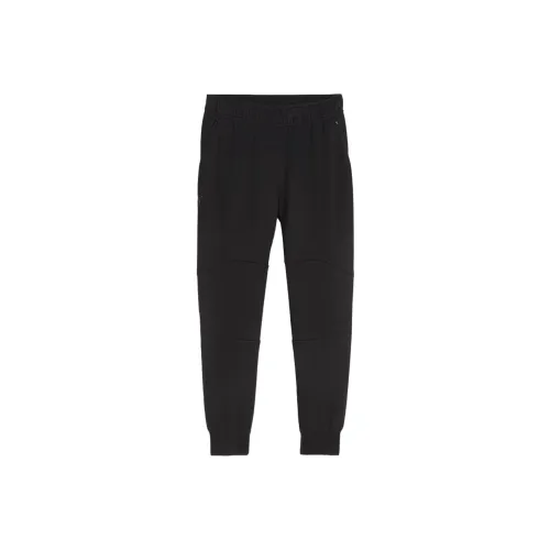 PUMA M SEASONS Tech Вязаные Тренировочные Штаны Мужские Черные