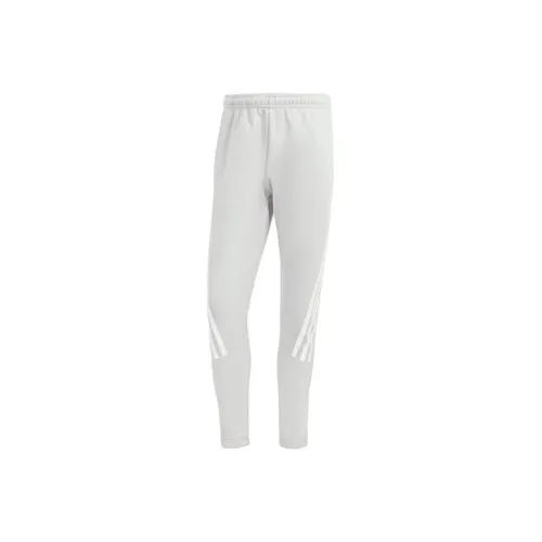 Adidas Future Icons 3 Stripes Joggers Вязаные Тренировочные Штаны Мужские Серые