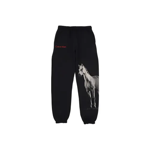 Calvin Klein Черные Мужские Вязаные Спортивные Штаны