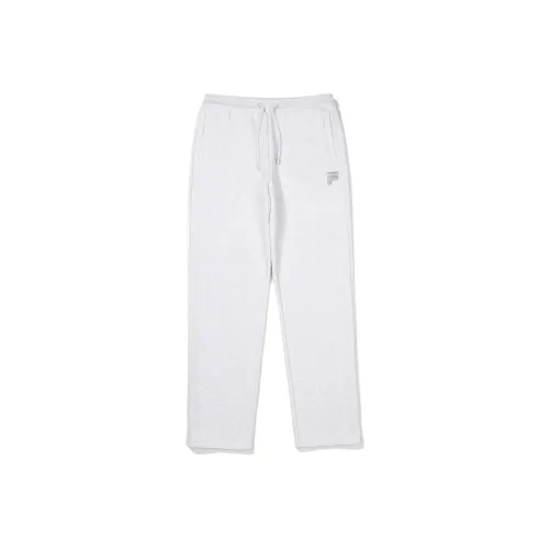 FILA белые унисекс вязаные тренировочные брюки