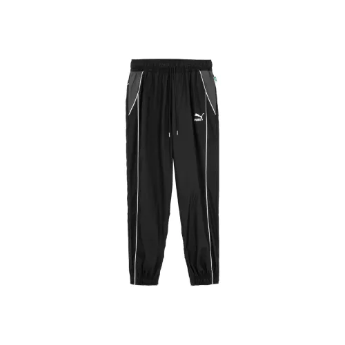 Puma SS23 Archive Series Черные Унисекс Вязаные Тренировочные Брюки
