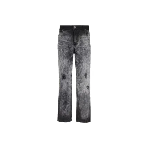 BALMAIN Мужские черные джинсы