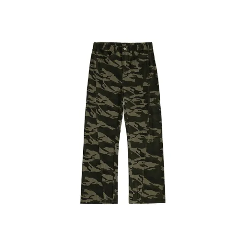 GSUE Камуфляж Унисекс Брюки с карманами