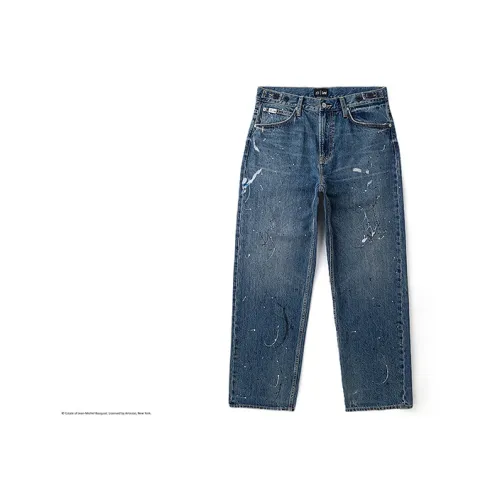 Lee совместный бренд модель Medium Blue Мужские Джинсы