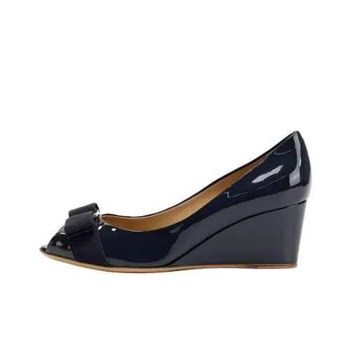 Ferragamo Высокие каблуки Темно-синий Женские
