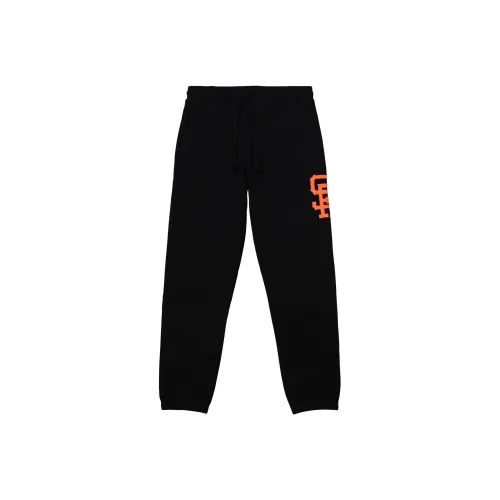 Mitchell Ness Черные Мужские Вязаные Тренировочные Штаны