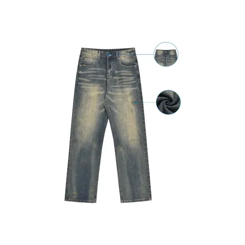 MT99 Синие Унисекс Джинсы