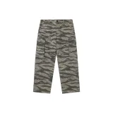 Тигровый полоска Серый хаки цвет