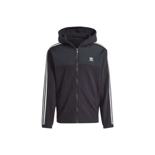 Adidas Originals ADICOLOR 3 STRIPES FW24 Куртки и Пальто Мужской Черный