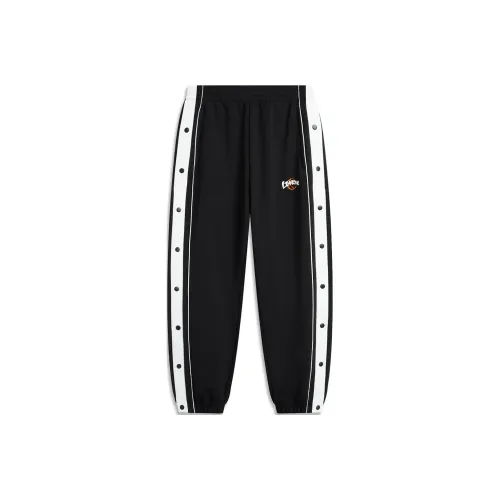 LINING Sports Life Collection Черные Мужские Вязаные Тренировочные Штаны