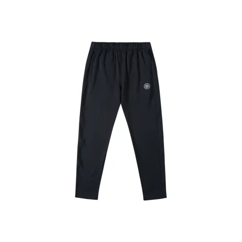 ZONEiD Вязаные тренировочные брюки мужские черные