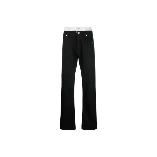 VTMNTS Light Black Men's Jeans VTMNTS Светло-черные мужские джинсы