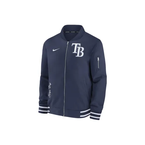 Nike Tampa Bay Rays Аутентичная коллекция Куртки и Пальто Мужские Морской Синий