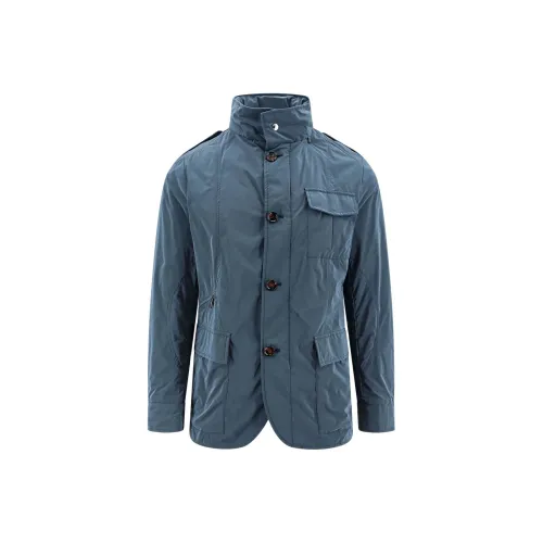 Moorer Куртки и Пальто Мужской Синий