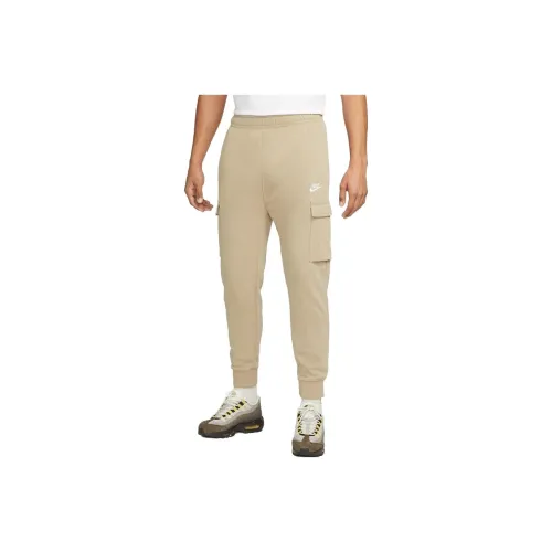 Nike Светло-янтарные мужские вязаные тренировочные брюки