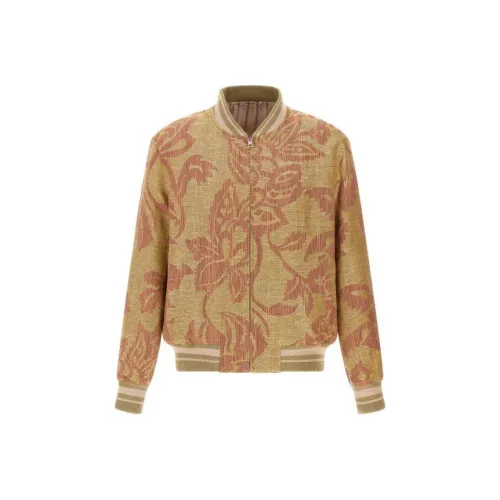 ETRO Коричневые Мужские Куртки