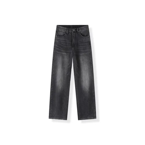 WILD LEADER Черные Унисекс Джинсы